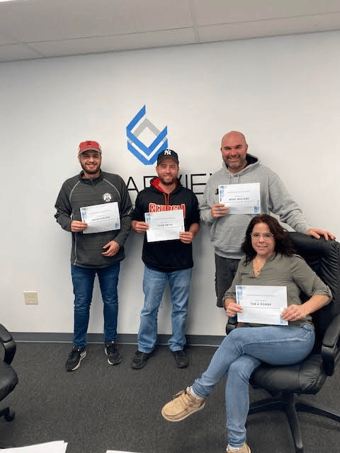 ClearView Packaging employees participating in sustainability